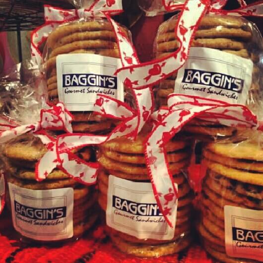 Baggin's cookie stacks for Valentines day!  